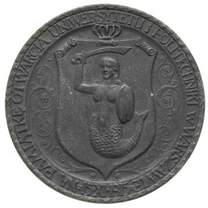 medal projektu Jana Wysockiego wybity w 1916 r., nakład...