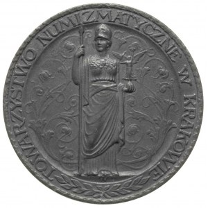 medal projektu Jana Wysockiego wybity w 1916 r., nakład...