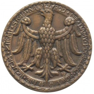 medal lany autorstwa J. Chylińskiego na powrót Górnego ...
