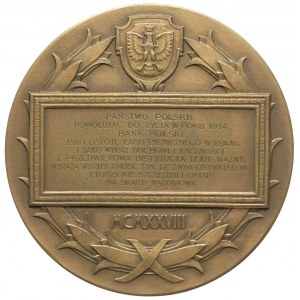 100-Lecie Banku Polskiego, -medal autorstwa J. Aumiller...