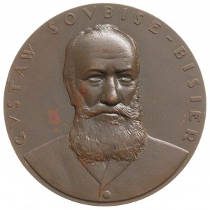 Gustaw Soubise-Bisier, -medal projektu J. Aumillera 192...