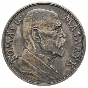Tomasz Garrique Masaryk -medal autorstwa O. Spanela 193...