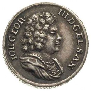 SAKSONIA Jan Jerzy III 1680-1691, -medalik niesygnowany...