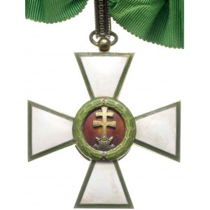 Krzyż Komandorski Orderu Zasługi, srebro 52.5 x 52.5 mm...