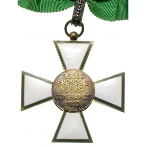 Krzyż Komandorski Orderu Zasługi, srebro 52.5 x 52.5 mm...
