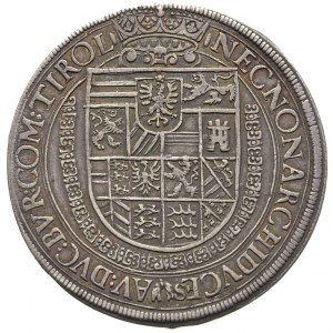 Rudolf II 1576-1612, talar 1609, srebro 28.40 g, Dav. 3...