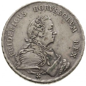 Prusy, Fryderyk II 1740-1786, talar 1750 / A, Berlin, s...