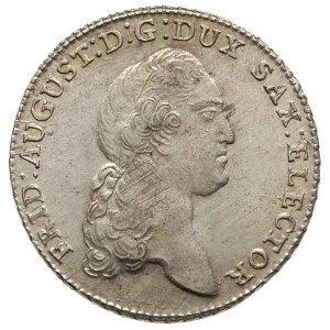 Saksonia, Fryderyk August III 1763-1806, 1/3 talara 178...
