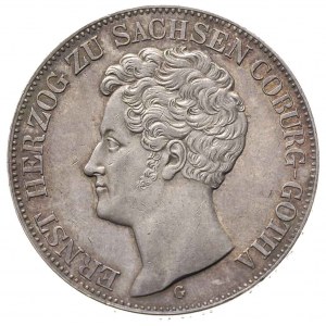Saksonia-Coburg-Gotha, Ernest I 1826-1844, dwutalar 184...