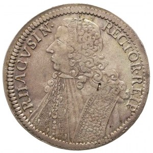 talar 1761 / G-B, srebro 27.96 g, Dav. 1639, niewielkie...