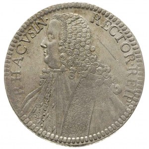 talar 1766 / D-M?, srebro 28.63 g, Dav. 1639, ładnie za...