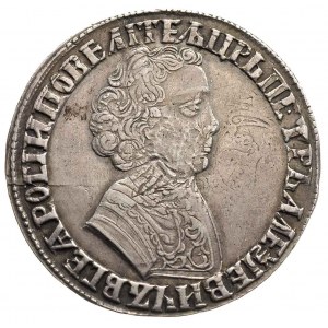 rubel 1704, Krasnyj Dwor, srebro 28.14 g, Diakov 8, Bit...