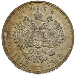 rubel 1913 / BC, Petersburg, Kazakov 454, wybite głębok...