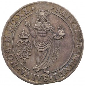 Krystyna 1632-1654, talar 1640, Sztokholm, srebro 28.27...