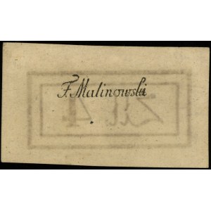 4 złote polskie 4.09.1794, seria 1-T, bez numeracji, Lu...
