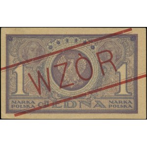 1 marka polska 17.05.1919, seria IAL, numeracja 152,445...