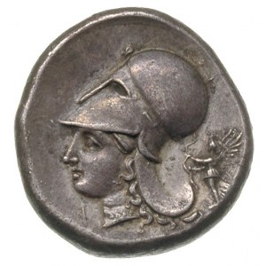 Koryntia, Korynt, stater 345-307 pne, Aw: Pędzący Pegaz...