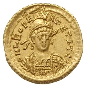 Leon I 457-474, solidus, Konstantynopol, oficyna A, Aw:...