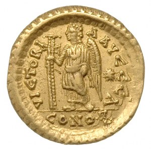 Leon I 457-474, solidus, Konstantynopol, oficyna A, Aw:...