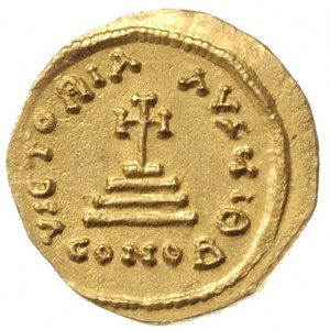 Herakliusz i Herakliusz Konstantyn 610-641, solidus 616...