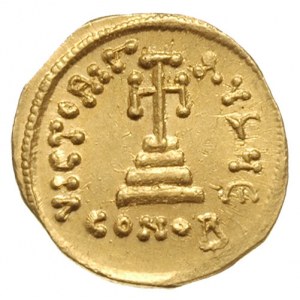 Konstans II 641-668, solidus 641-646, Konstantynopol, o...