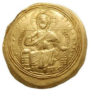Konstantyn IX 1042-1055, histamenon nomisma, Aw: Chryst...