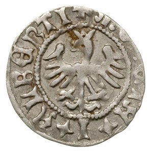 Jan Olbracht 1492-1501, półgrosz koronny, Aw: Orzeł, wo...