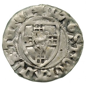 Konrad von Jungingen 1393-1407, szeląg, Aw: Tarcza wiel...