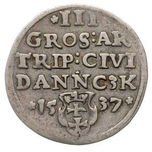 trojak 1537 Gdańsk, Iger G.37.1.d (R1)