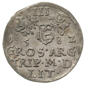 trojak 1582, Wilno, Iger V.82.1.b (R), Ivanauskas 4SA41...