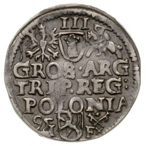 trojak 1595, Wschowa, Iger W.95.1.a (R), patyna
