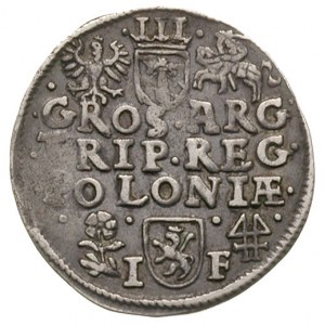 trojak 1595, Wschowa, Iger W.95.4.c (R), patyna