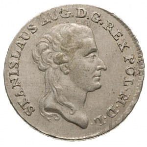 dwuzłotówka 1787, Warszawa, Plage 339, minimalnie justo...