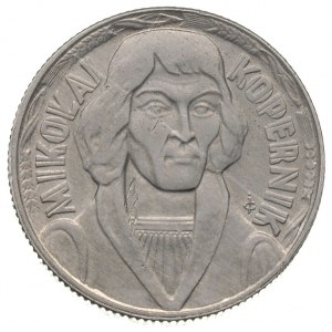 10 złotych 1965, Warszawa, Mikołaj Kopernik bez napisu ...
