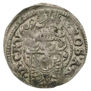 3 krajcary 1609, Cieszyn, F.u.S 3011, patyna