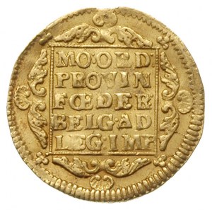 Fryzja Zachodnia, dukat 1729, złoto 3.48 g, Fr. 295, De...