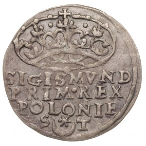 grosz 1546, Kraków, korona płaska, ładny, patyna