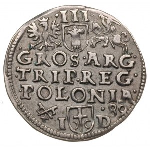 trojak 1589, Poznań, Iger P.89.1.a, patyna