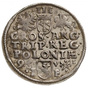 trojak 1595, Poznań, Iger P.95.4.b. (R), ładny