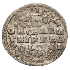 trojak 1596, Lublin, Iger L.96.7.b (R1)