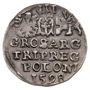 trojak 1598, Lublin, Iger L.98.4.b (R), patyna