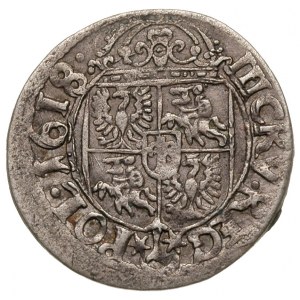 trzykrucierzówka 1618, Kraków, T. 7, rzadka, patyna