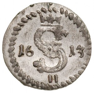 dwudenar 1613, Wilno, odmiana z małą koroną i małą Pogo...