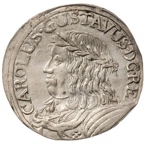 ort bez roku (1656 r.), Toruń, Ahl. 1, okupacyjna monet...