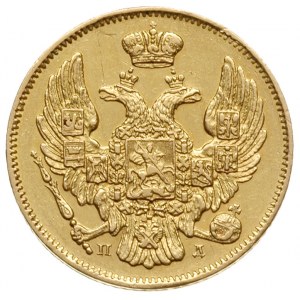 3 ruble = 20 złotych 1934, Petersburg, złoto 3.82 g, Pl...