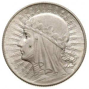 5 złotych 1932, Anglia, Głowa Kobiety Parchimowicz 116b...