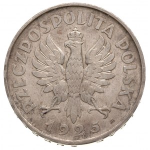 5 złotych 1925, Warszawa, Konstytucja, odmiana z 81 per...