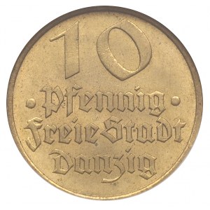 10 fenigów 1932, Berlin, Dorsz, Parchimowicz 58, moneta...