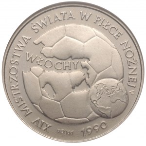 20 000 złotych 1989, Warszawa, MŚ w Piłce Nożnej, próba...