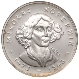 100 złotych 1973, Mikołaj Kopernik, mała głowa, na rewe...